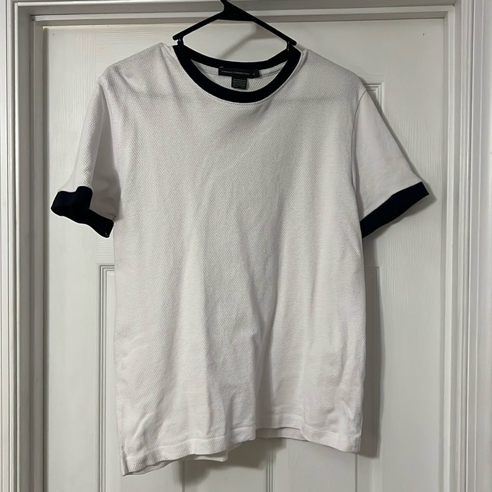 French connection Waffle T-Shirt